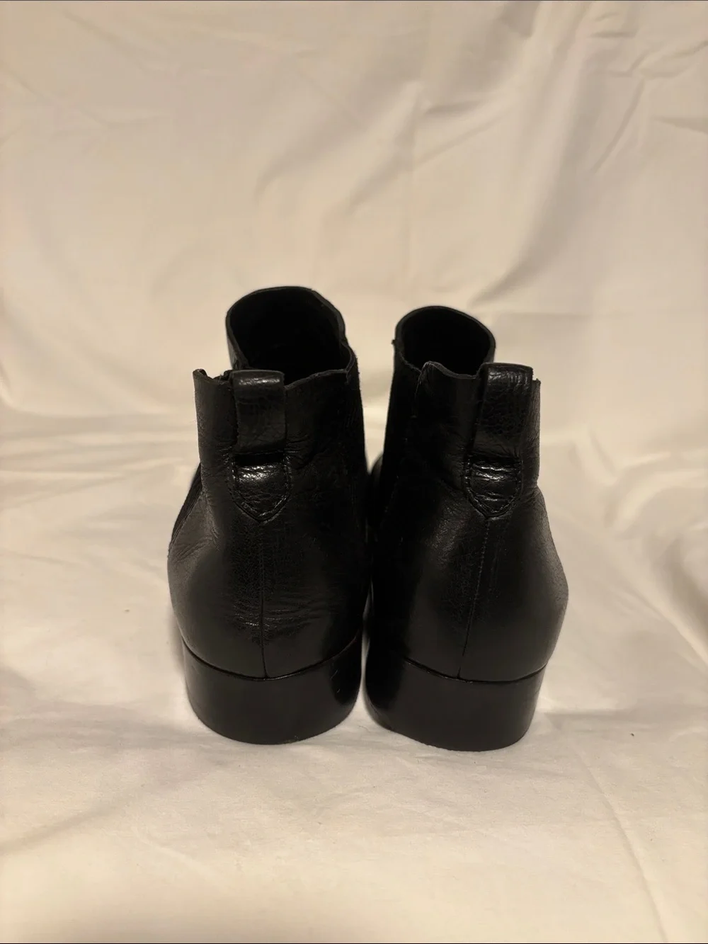 Kork-Ease Men's Black Leather Chelsea Boots